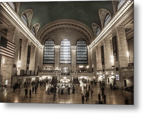 Nyc Metal Print featuring the photograph Central Station by Stacey Granger