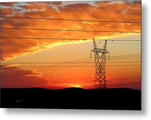 Bill Kesler Photography Metal Print featuring the photograph Daybreak On The Plains by Bill Kesler