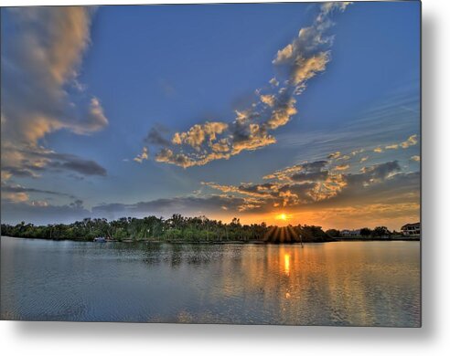 Landscape Metal Print featuring the photograph Ft. Hamer Series - 2 by Jonathan Sabin