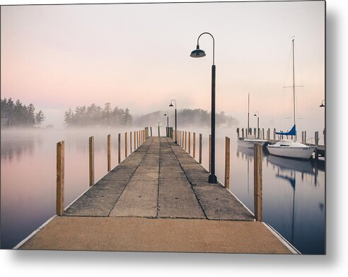 New Hampshire Metal Print featuring the photograph Glendale Docks by Robert Clifford