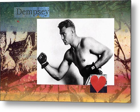 Dempsey Metal Print featuring the photograph Love and War Dempsey by Mary Ann Leitch