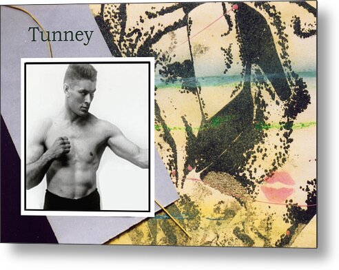 Boxers Metal Print featuring the photograph Love and War Tunney by Mary Ann Leitch