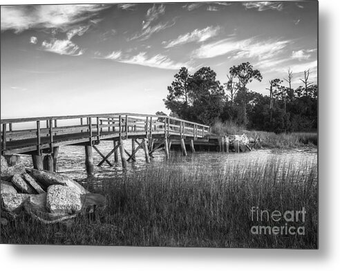 Bridge Metal Print featuring the photograph New Beginning by Tim Wemple