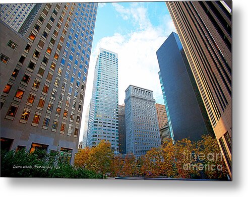 My Office In Downtown San Francisco Metal Print featuring the photograph Office Space for Rent in Downtown San Francisco by Artist and Photographer Laura Wrede