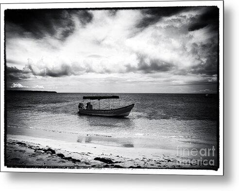 Only Way Off This Island Metal Print featuring the photograph Only Way Off This Island by John Rizzuto