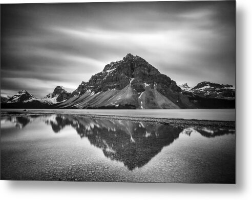 Horizontal Metal Print featuring the photograph Reflecting Bow by Jon Glaser