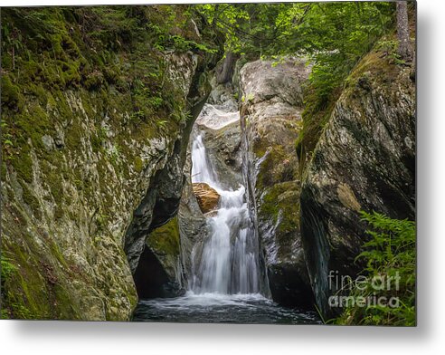 America Metal Print featuring the photograph Texas Falls Vermont by Susan Cole Kelly