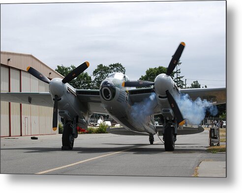 Aviation Metal Print featuring the photograph The Start by Mark Alan Perry