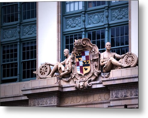 Cadillac Building In San Francisco Metal Print featuring the photograph Cadillac by Anthony Citro