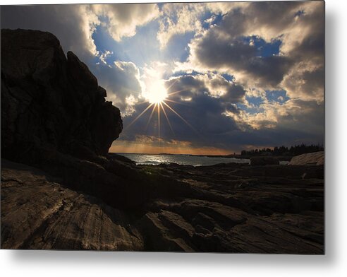 Sunset Metal Print featuring the photograph Day's End by Sara Hudock