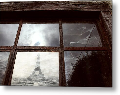 Paris Metal Print featuring the photograph Reflections of Paris by Georgia Clare