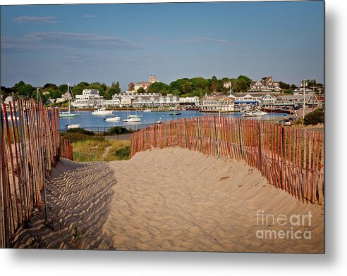 Bay Metal Print featuring the photograph Watch Hill Harbor by Susan Cole Kelly