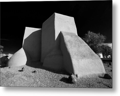 San Francisco De Asis Church Metal Print featuring the photograph San Francisco de Asis church #1 by Lou Novick