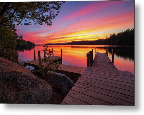 2017 Metal Print featuring the photograph Squam Lake #3 by Robert Clifford