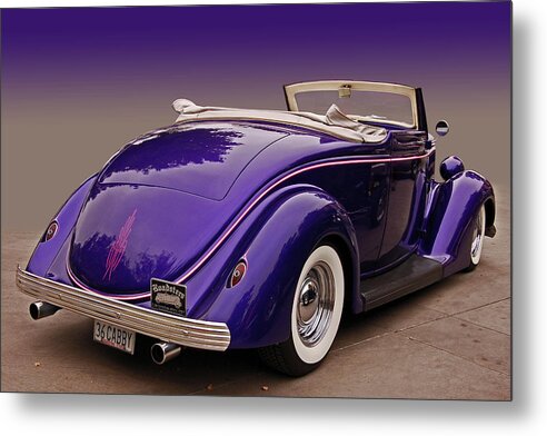 36 Metal Print featuring the photograph 36 Cabby by Bill Dutting