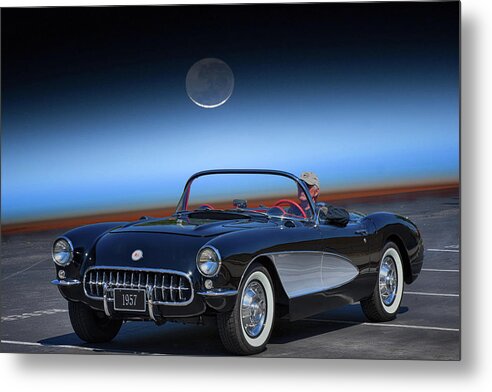 1957 Metal Print featuring the photograph 57 Fuelly by Bill Dutting