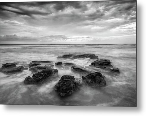 Beach Metal Print featuring the photograph A Happy Accident in St. Augustine by Jon Glaser