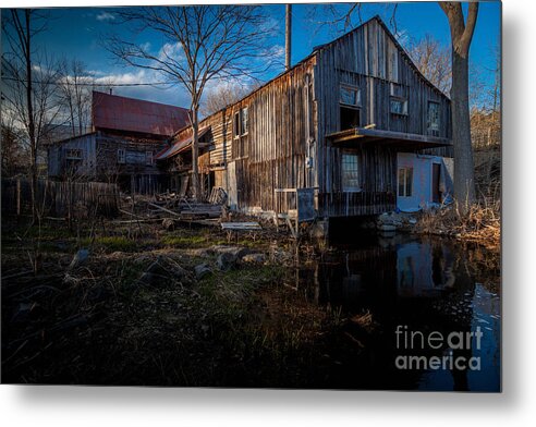 Abandoned Metal Print featuring the photograph Bellrock Mill by Roger Monahan