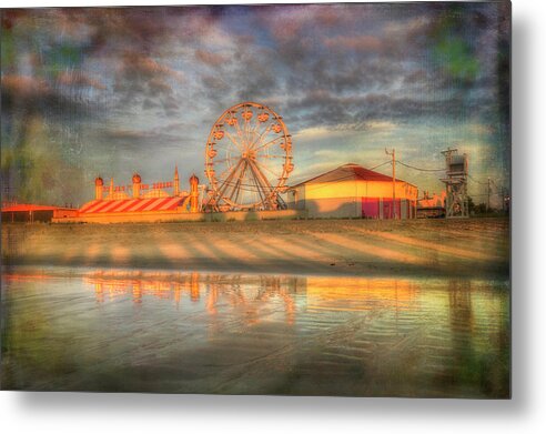 Palace Playland Metal Print featuring the photograph Carnival - Old Orchard Beach - Maine by Joann Vitali