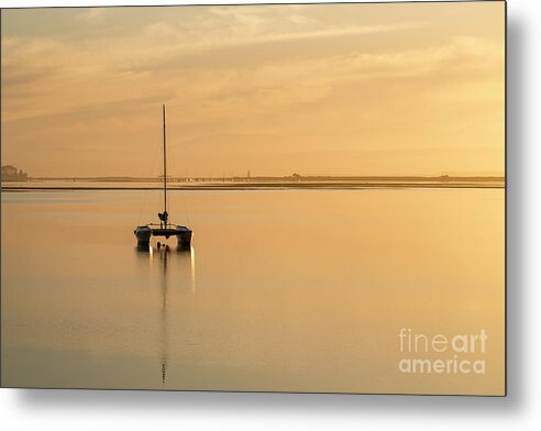 Catamaran Metal Print featuring the photograph Catamaran sunset by Sheila Smart Fine Art Photography