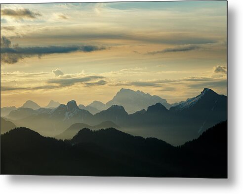 Canada Metal Print featuring the photograph View From Mount Seymour by Rick Deacon