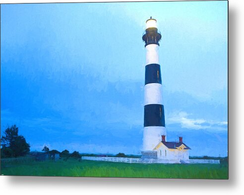 Outer Banks Metal Print featuring the painting Enduring Hope by Dan Carmichael