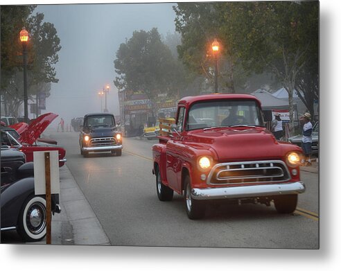 Chevy Metal Print featuring the photograph Foggy Arrival by Bill Dutting