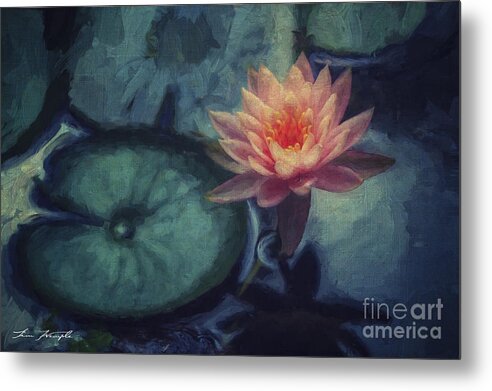 Lilly Metal Print featuring the digital art From The Depths by Tim Wemple