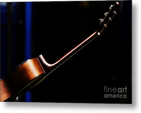 Guitar Metal Print featuring the photograph Guitar by Sheila Smart Fine Art Photography