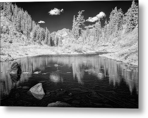 Bagley Lake Metal Print featuring the photograph In the North Cascades by Jon Glaser