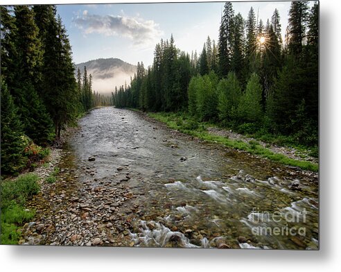 Bitterroot Mountains Metal Print featuring the photograph Lochsa Headwaters by Idaho Scenic Images Linda Lantzy