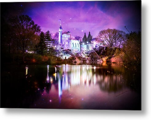 New York City Metal Print featuring the photograph Once Upon A Fairytale by Az Jackson