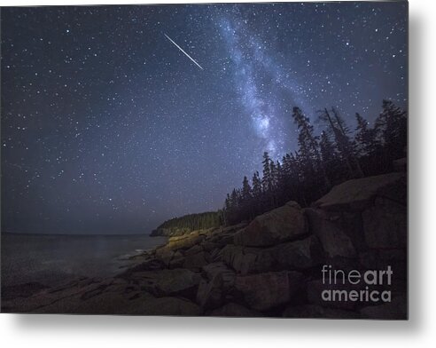 Rocks Metal Print featuring the photograph Otter Cove Meteor by Marco Crupi