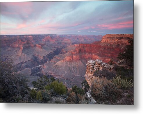 Mike Buchheit Metal Print featuring the photograph Pima Point Sunset by Mike Buchheit