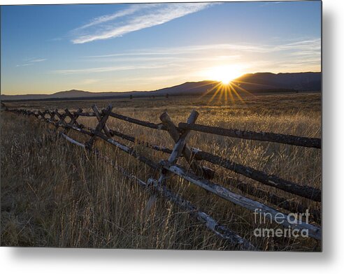 Eastern Idaho Metal Print featuring the photograph Railroad Ranch by Idaho Scenic Images Linda Lantzy