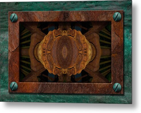 Rust Metal Print featuring the photograph Rustorama Eighteen by WB Johnston