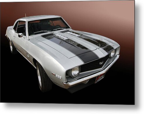 69 Metal Print featuring the photograph S S Camaro by Bill Dutting