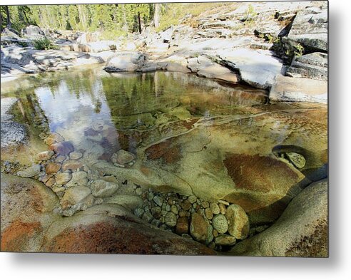 Evening Metal Print featuring the photograph Sierra Dreamscape by Sean Sarsfield