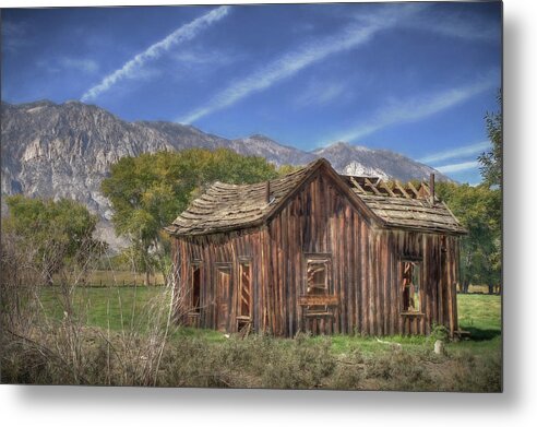 Gardnerville Metal Print featuring the photograph Simpler Times by Donna Kennedy