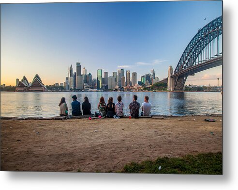 Sydney Metal Print featuring the photograph The Morning After by Az Jackson