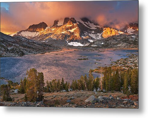 Sierra Metal Print featuring the photograph Thousand Island Sunrise by Nolan Nitschke