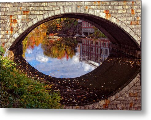 River Metal Print featuring the photograph Through the Looking Glass by Joann Vitali