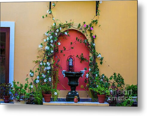 Tuscany Metal Print featuring the photograph Tuscany window by Sheila Smart Fine Art Photography