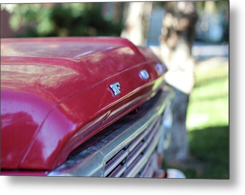 Ford Metal Print featuring the photograph Ford Pickup by Fred DeSousa