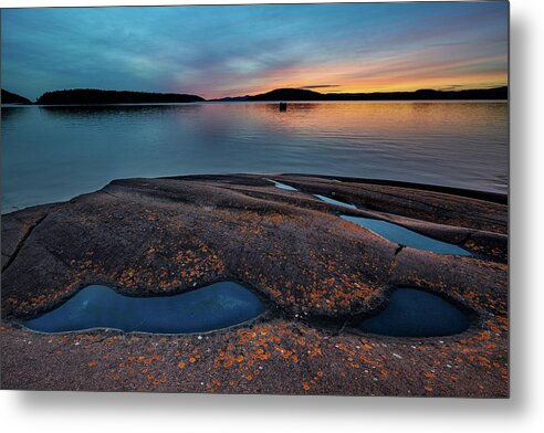 Lake Superior Metal Print featuring the photograph Mystic Pools by Doug Gibbons