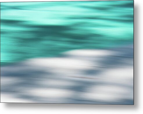 61 Metal Print featuring the photograph 61 - Pool Dance by Jessica Yurinko