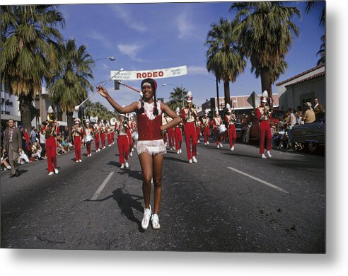 People Metal Print featuring the photograph Rodeo Parade by Slim Aarons