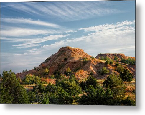 America Metal Print featuring the photograph The Red Hills by Scott Bean