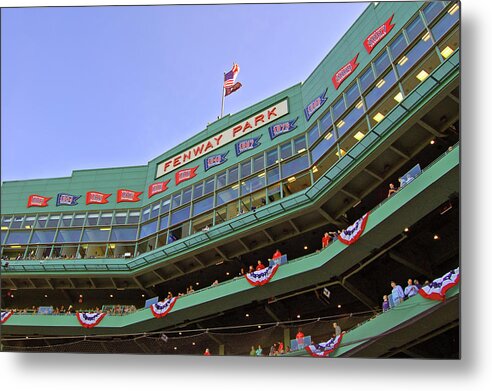 Red Sox Metal Print featuring the photograph Fenway's 100th #2 by Joann Vitali