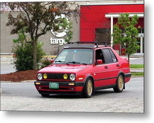 Vw Metal Print featuring the photograph 90vdub by Rik Carlson